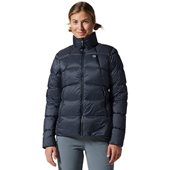 NWTs Mountain Hardwear Rhea Ridge/2 Down Jacket. Blue Slate. Women’s XS - Picture 9 of 11